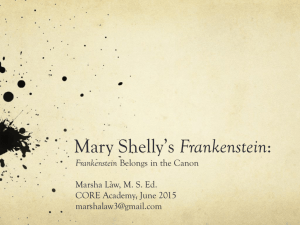 Mary Shelly*s Frankenstein: