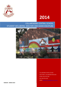 CCS Wellbeing and Welfare - Collarenebri Central School