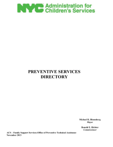 general preventive programs