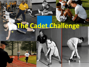The Cadet Challenge