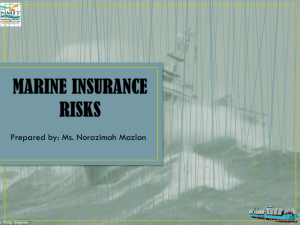 marine insurance risks(1)