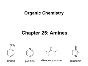 Ch 25 amines - Loy Research Group