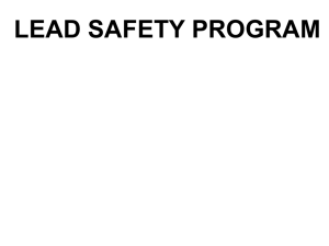 lead safety program - the Mining Quiz List