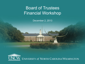 Title of Project - University of North Carolina Wilmington