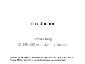 Introduction - Tamara L Berg