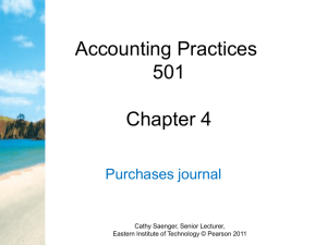 2. Powerpoint - Purchases journal