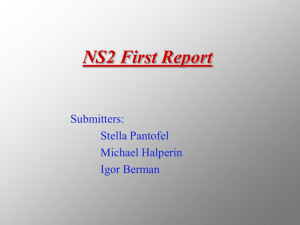 NS2 First Report