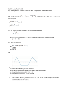 Practice Test Group 3C with solution Chapter 3
