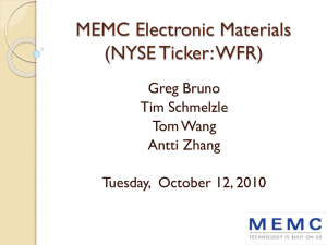 MEMC Electronic Materials