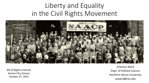 Civil Rights Movement: Liberty and Equality