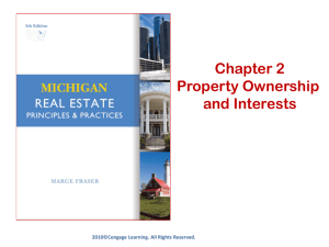 Michigan Real Estate - PowerPoint