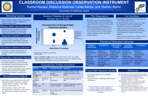 Sample research poster - UC Davis School of Education