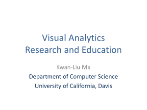 Interplay between mathematics and Visual Analytics