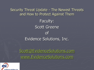 Security Threat Update The Newest Threats & How to Protect