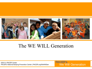 We will be the generation to