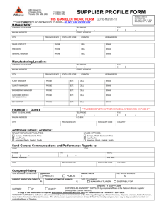 Supplier Profile Form (80SQD-F-006E-C3)