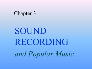 the business of sound recording