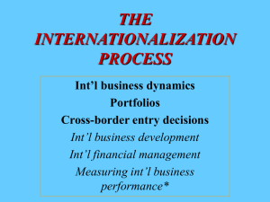 International business dynamics