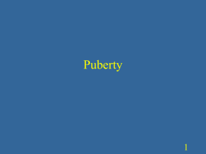 Puberty