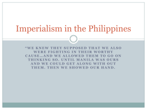 Twain Imperialism in the Philippines
