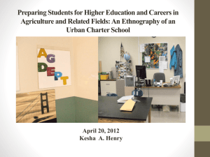 Preparing Students for Higher Education and Careers in