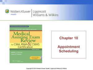 PPT_Chapter_10_Appointment Scheduling