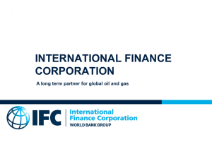 IFC Oil & Gas Track Record