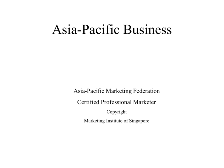Asia-Pacific Business