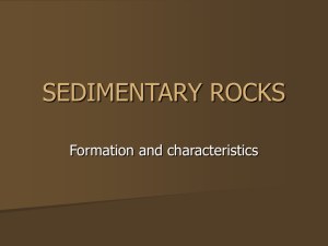 sedimentary rocks
