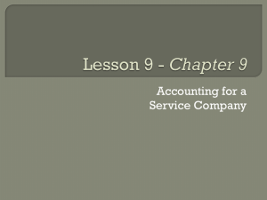 Lesson 9 - Chapter 9