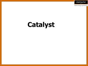 Catalyst - Classteacher