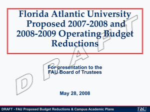 to PowerPoint File - Florida Atlantic University