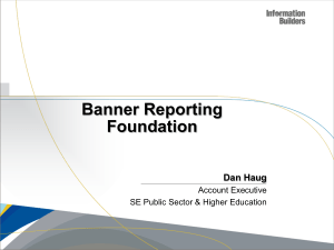 Banner reporting Foundation