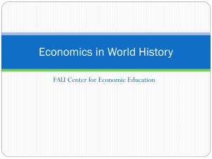 Economics in World History