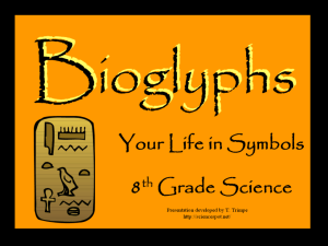 Bioglyph PowerPoint