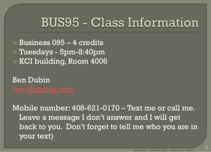 Class1 - Business 95 - 09-22