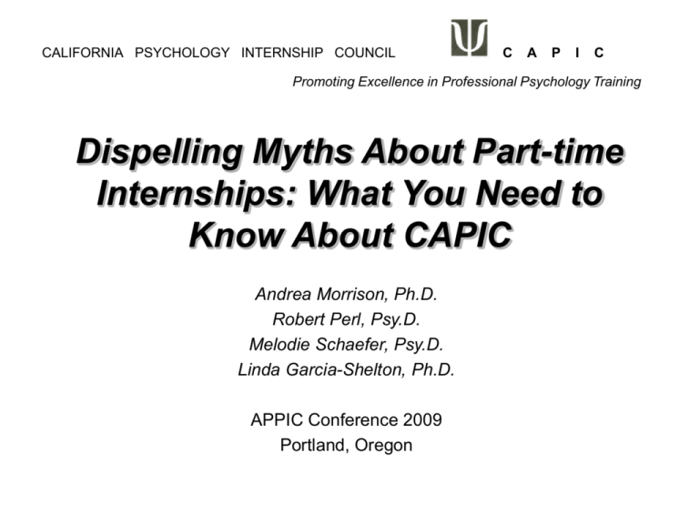 Dispelling Myths About PartTime Internships