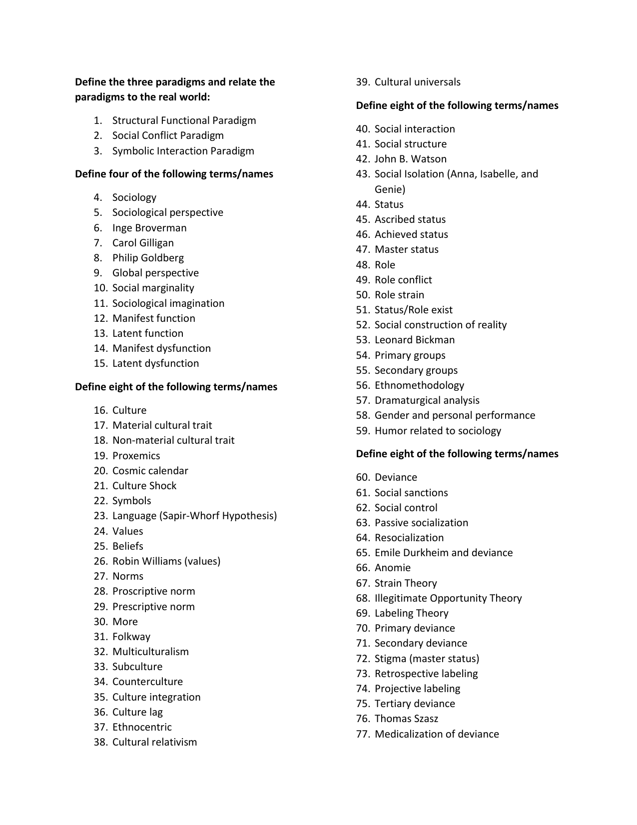 😊 Manifest function sociology. Latent Functions Sociology Homework ...