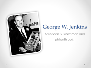 George W. Jenkins American Businessman and