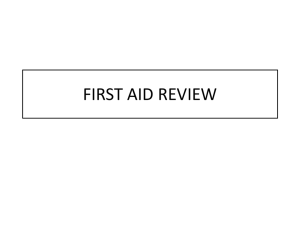 CPR REVIEW SHEET