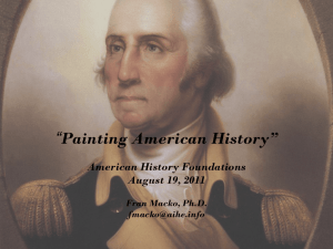 Painting American History, George Washington