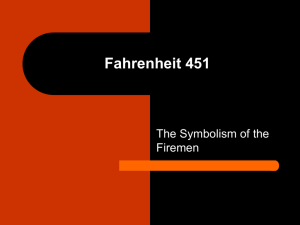 Fahrenheit 451 - English Language Arts