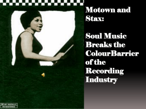 Motown and Stax