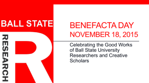 BeneFacta Day - Ball State University