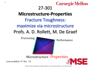 L15 Microstructure and Toughness