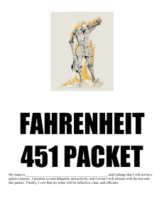 Fahrenheit 451 Packet(1)