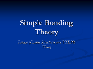 Simple Bonding Theory