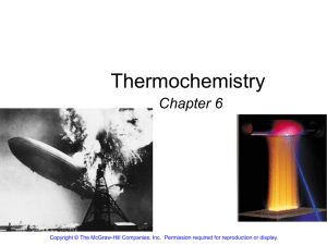 Thermochemistry - Villanova University