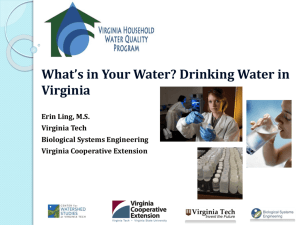Drinking Water in Virginia