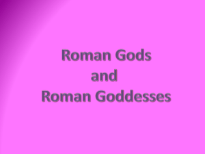 Gods and Goddesses PowerPoint